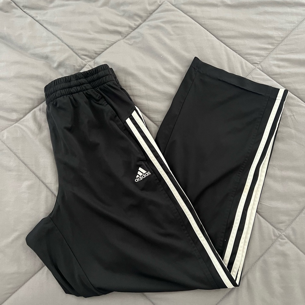 Adidas Kids Black Track Pants